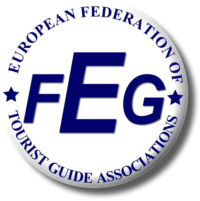 Logo FEG Federación Europea de Guías y Asociaciones de Guías de Turismo